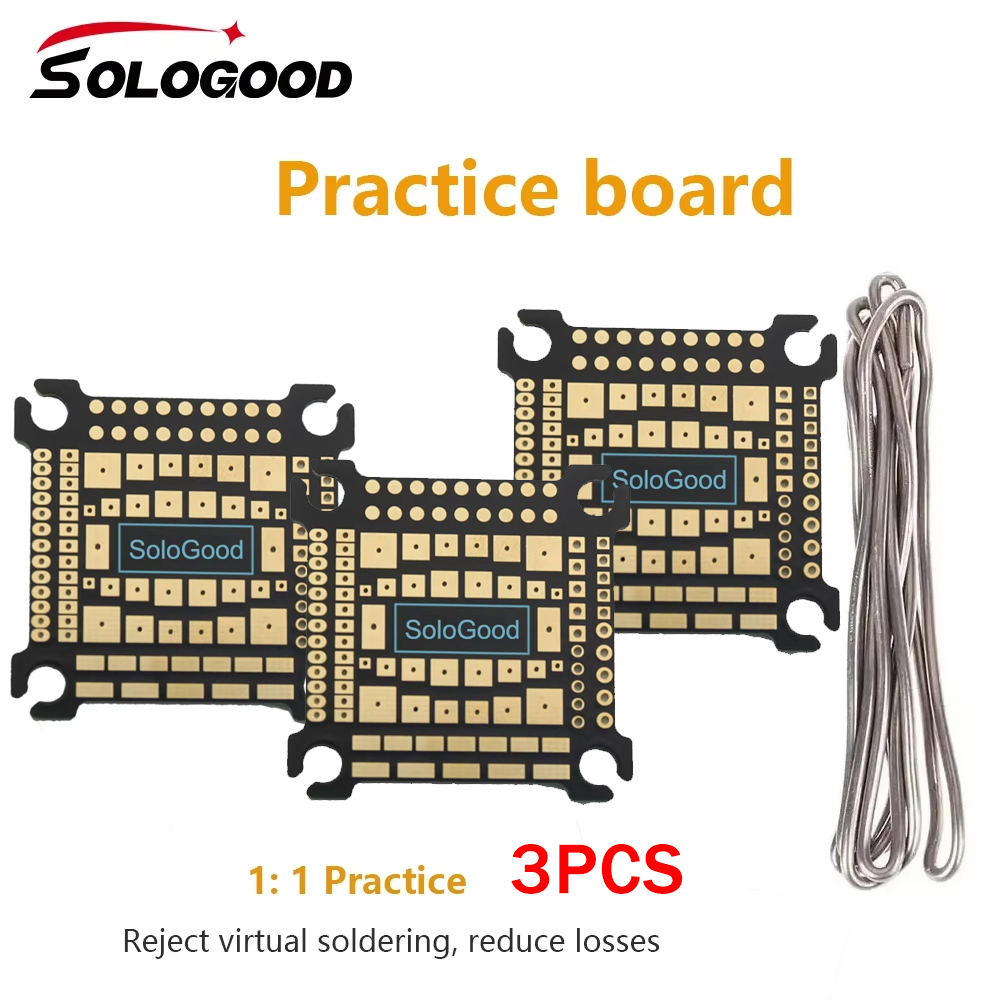 Fpv Drone Tool Kit - SoloGood 납땜 연습 보드 30.5*30.5mm 1:1